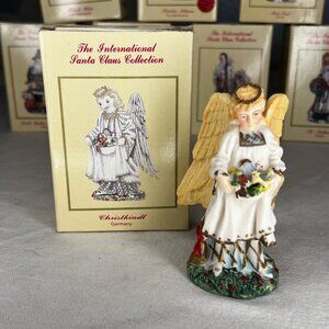 The International Santa Claus Collection Angel Figurine Christkindl Germany 1992